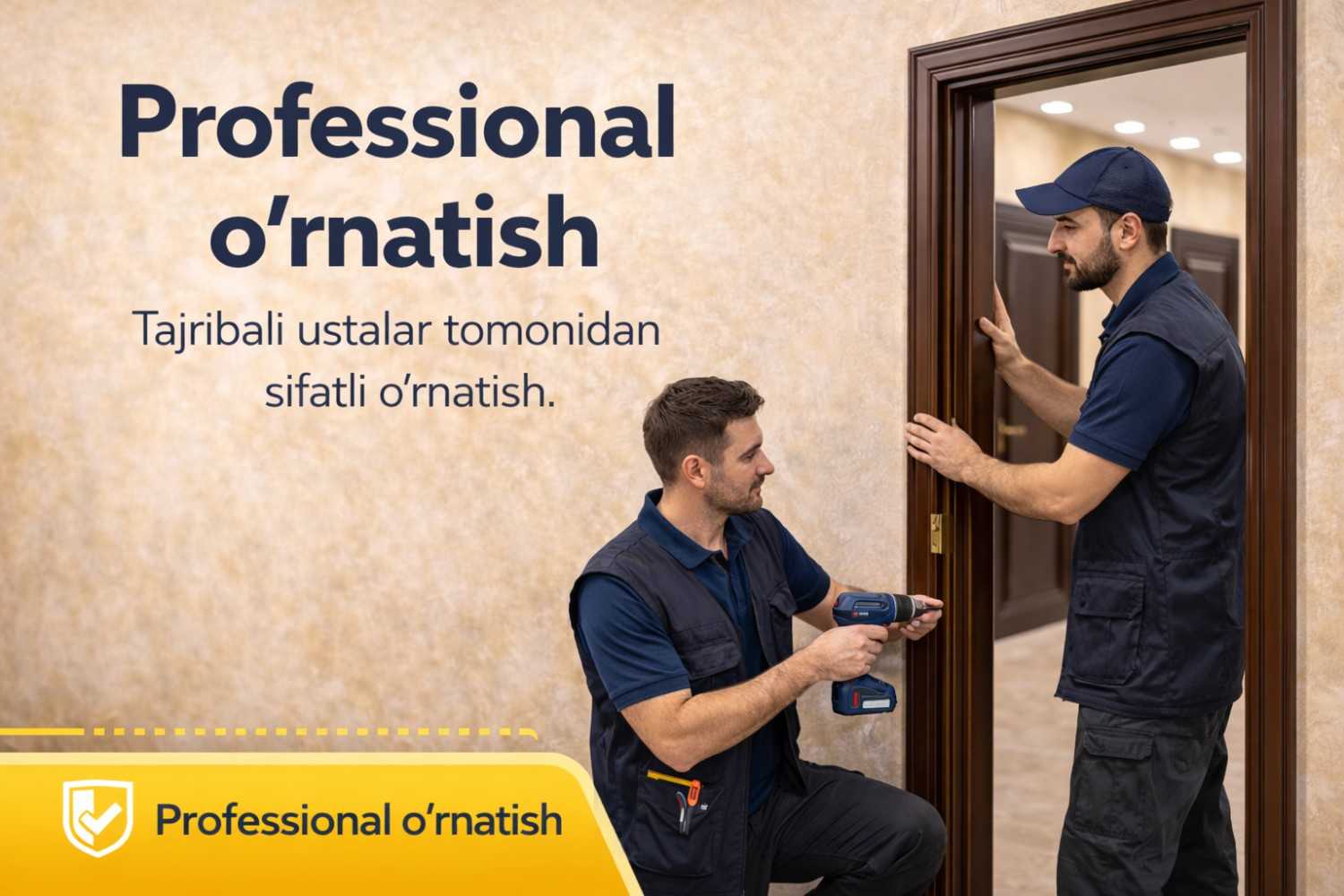 Professional o'rnatish